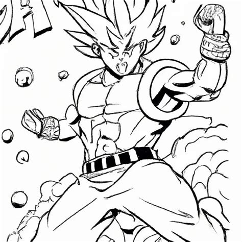 40 Desenhos De Goku Super Sayajin 4 Para Imprimir E Colorir Pintar