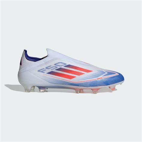 Adidas F50 Elite Laceless Firm Ground Boots White Adidas Uae