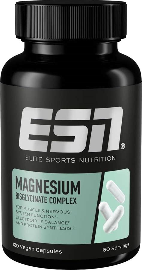 ESN Magnesium Bisglycinat 120 Stk Se Priser Nu