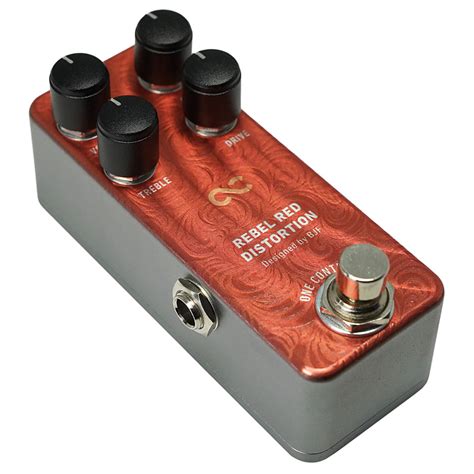 One Control Rebel Red 4k Distortion Pedal Guitarra Eléctrica