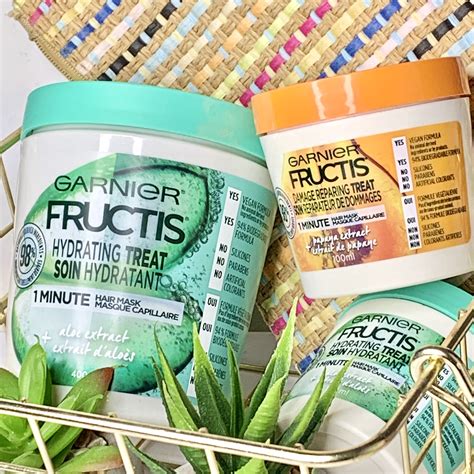 Garnier Fructis Hydrating Hair Treat 1 Minute Hair Mask Aloe Extract Reviews In Hair Masks