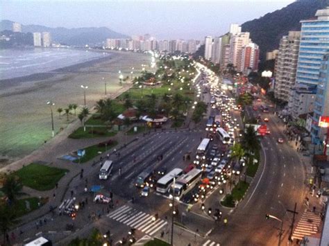 G1 Manifestantes Paralisam As Cidades Do Litoral De SP Durante