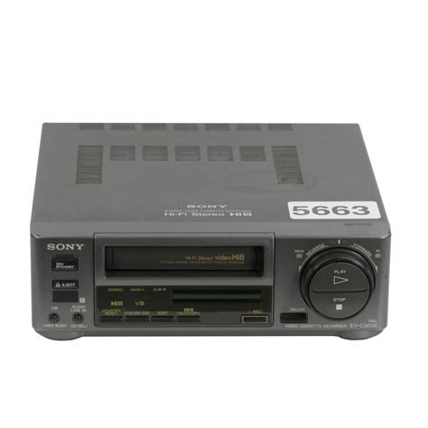 Sony Ev C E Video Hi Cassette Recorder Vcrshop