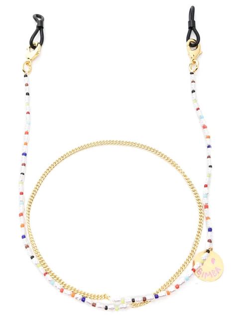 Bimba Y Lola Pearl Embellished Glasses Chain Farfetch