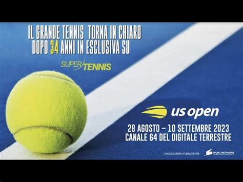 Us Open In Chiaro Su Supertennis Tennis Da Sogno Live E Gratis