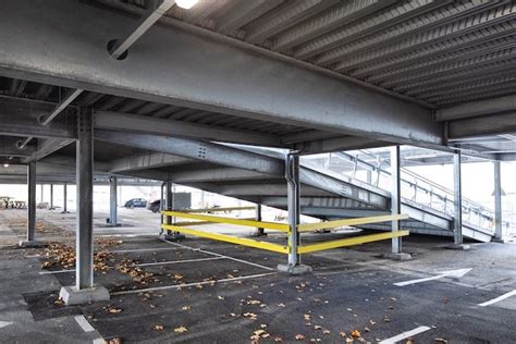 Single Storey Car Park Complete Raised Floor