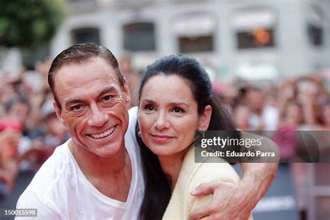 Jean Claude Van Damme Wife Photos And Premium High Res Pictures Getty