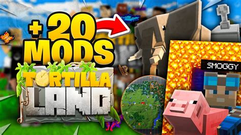 💎top 20 Mods De Tortillaland Para Minecraft 1122 121 Java 😱shader