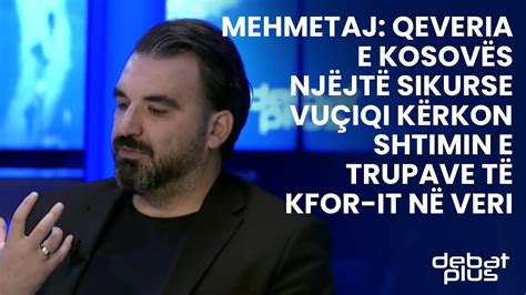 Mehmetaj Qeveria E Kosov S Nj Jt Sikurse Vu Iqi K Rkon Shtimin E