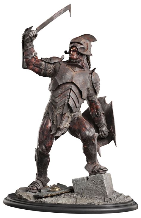 The Lord Of The Rings Uruk Hai Warrior 1 6 Scale Figure Lord Of The