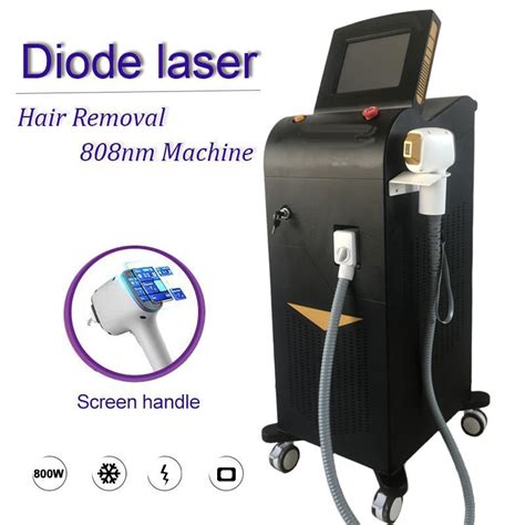 Soprano Ice 808 Nm Portable Laser Skin Hair Machine Salon Soprano Laser ...