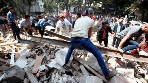 Earthquake in Central Mexico kills scores, topples buildings | CNN