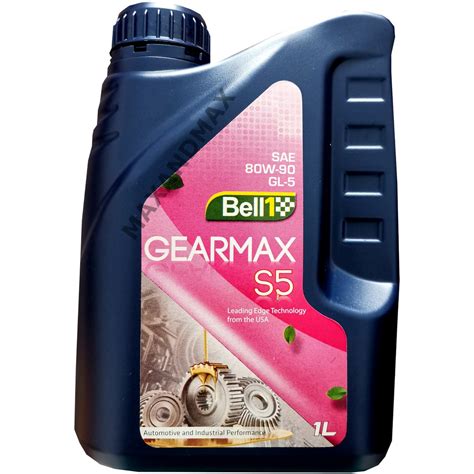 Jual Oli Gardan Transmisi Bell1 GEARMAX S5 Gear Oil SAE 80W 90 API GL