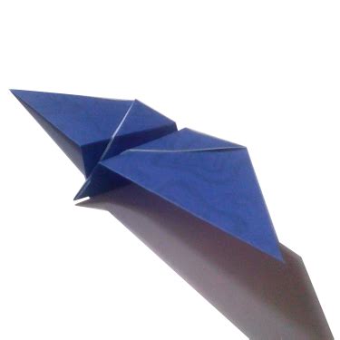 Tutorial Origami Burung Terbang Tobikin