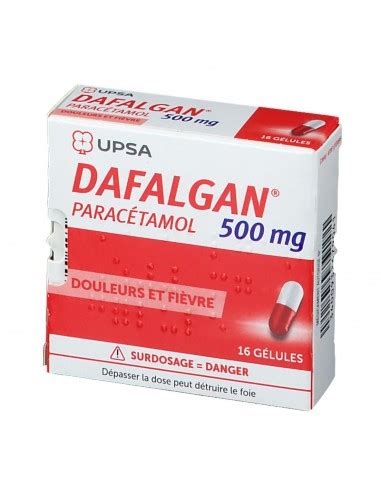 Dafalgan Mg G Lules Parac Tamol Douleurs Et Fi Vre