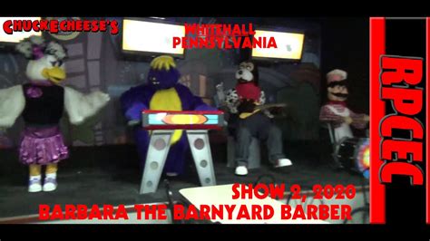 Chuck E Cheese Barbara The Barnyard Barber Whitehall Pa Show 2