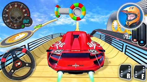 Extreme Stunt Mega Ramp Car Driving Impossible Tracks Racing 3d