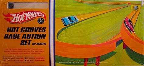 The Hot Wheels Hot Curves Race Action Set