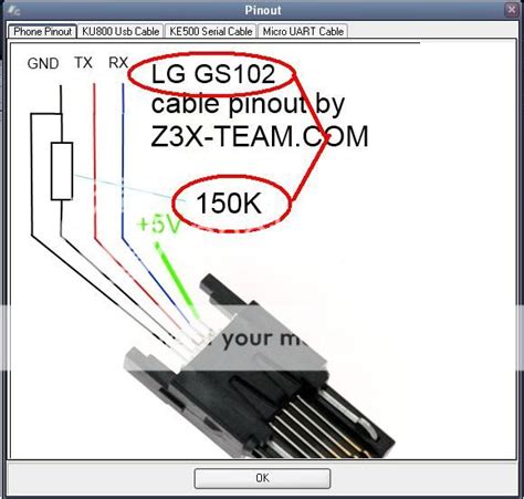 GS102 cable what resistor is being used is it 120k, 130k, 150k,or 180k ...