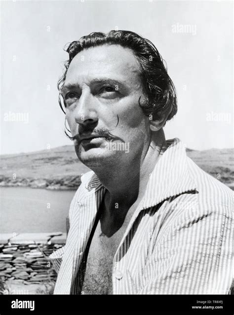 Le peintre surréaliste espagnol Salvador Dali Photo Stock Alamy