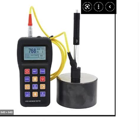 Digital Portable Leeb Hardness Tester Model Name Number Th Or