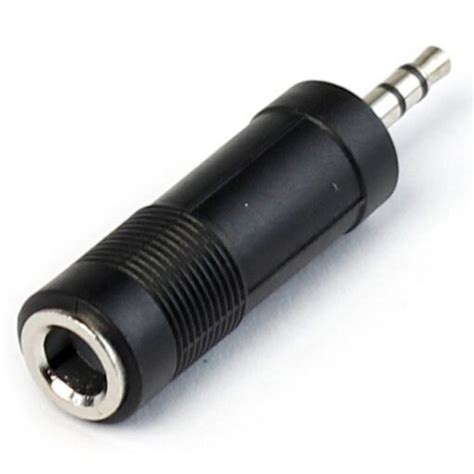 Adaptador Ficha Hembra Plug A Plug Macho Stereo Smash Soluciones