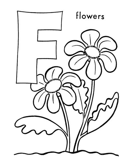 Free Printable Letter F Coloring Pages - Coloring Home