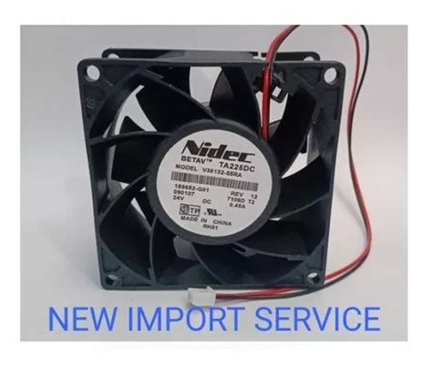 Cooler V35132 55ra 24v 0 45a 80x80x38mm Nidec