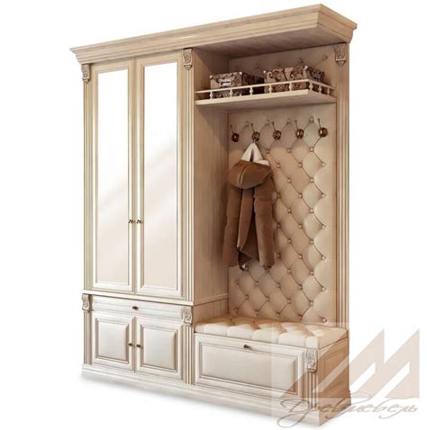 Прихожие из массива дерева