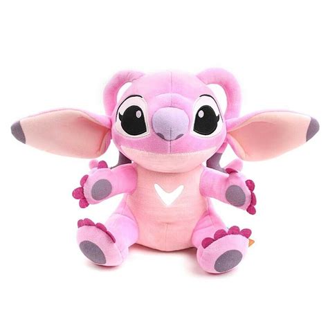 Disney Stitch Angel 25cm 98in Plush Toy Stuffed Animals Character Doll