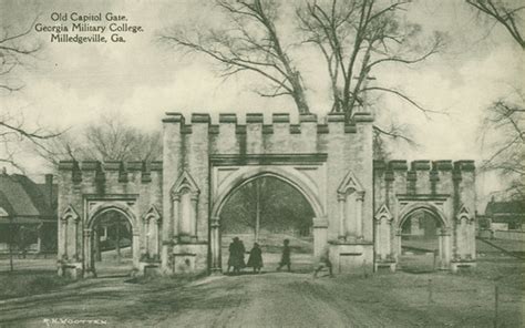 Old Capitol Gate Georgia Military College Milledgeville Flickr