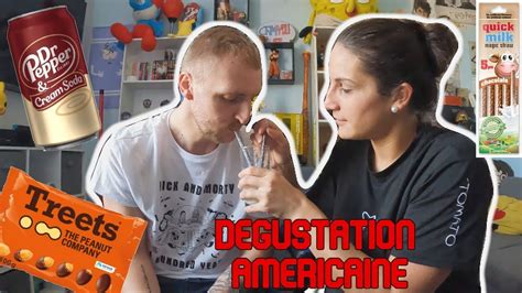 DEGUSTATION DE PRODUITS AMERICAINS YouTube