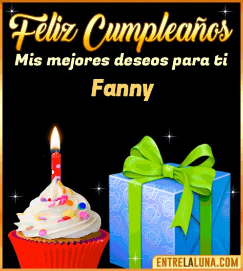 Feliz Cumplea Os Fanny Felicidades Fanny