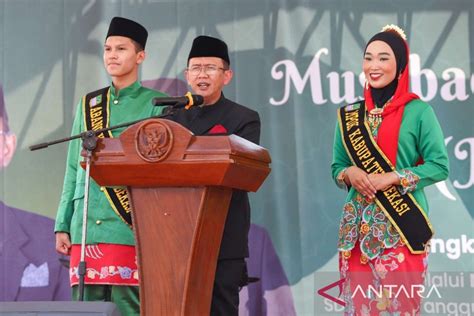 Bupati Resmi Buka Mtq Ke Tingkat Kabupaten Bekasi Antara News