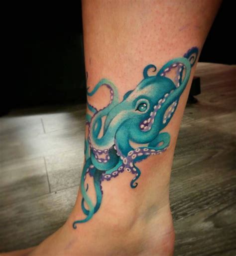 Chronic Ink Illustrative Tattoo Downtown Toronto Octopus Small