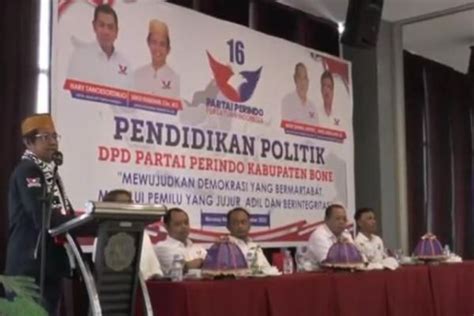 Dpd Partai Perindo Bone Gelar Konsolidasi Dan Pendidikan Politik Jelang