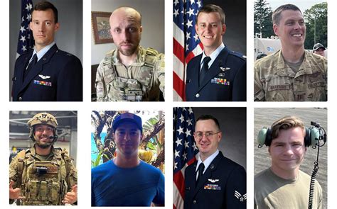 ‘We grieve’: Loved ones pay tribute to 8 airmen lost in Osprey crash ...