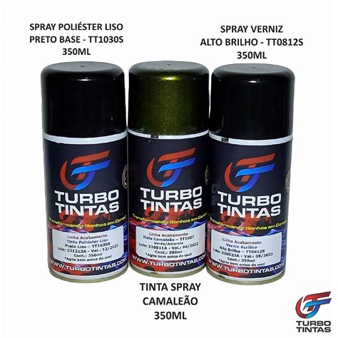 Kit Spray B Sico Acabamento Camale O Turbo Tintas