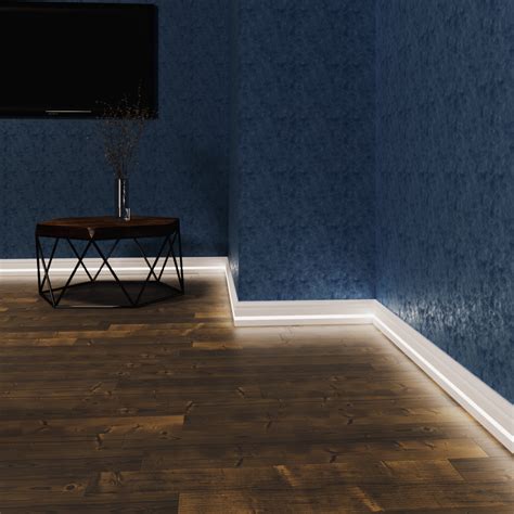 Купить Плинтус PN 100 LED Плинтус из МДФ под светодиодную подсветку ...