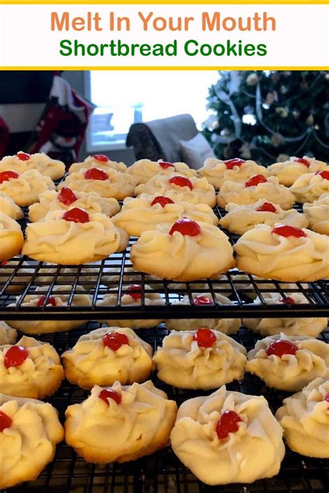 Melt In Your Mouth Shortbread Cookies Recipe Shortbread Cookies