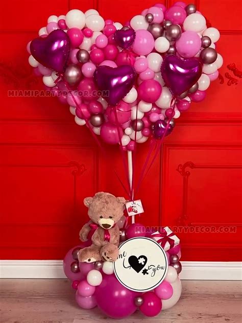 Valentine's Day Centerpiece - Miami Party Decor - Party Decorations