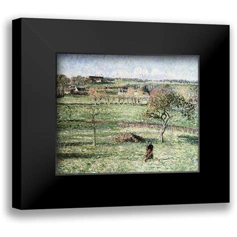 Pissarro Camille X Black Modern Framed Museum Art Print Titled