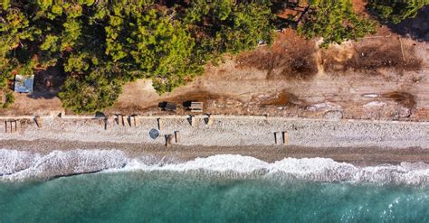 Drone Shot of a Beach · Free Stock Photo