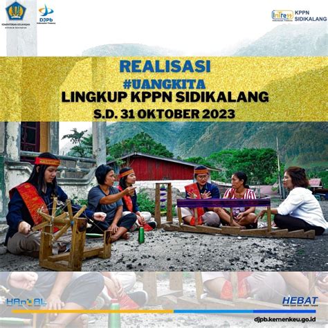 Realisasi Belanja Lingkup Kppn Sidikalang S D Oktober