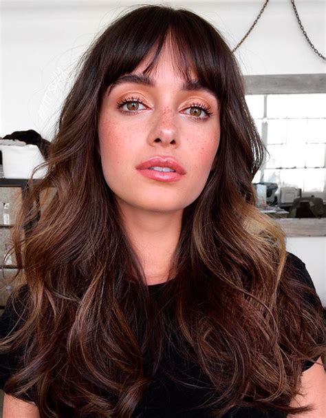 Hair Trend Curtain Bangs Steal The Look Cabelo Com Franja Cabelo Cortes De Cabelo Com Franja