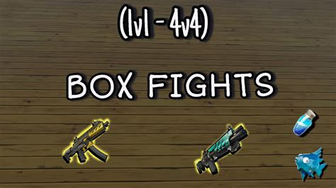 PRO BOX FIGHTS 1v1 4v4 3119 0357 8997 Von Conniv Fortnite