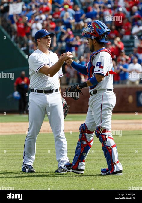 Arlington Texas Usa Th May Texas Rangers Relief Pitcher