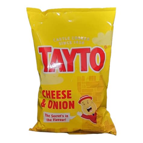 Tayto Cheese and Onion Potato Crisps 150g – From There To Here