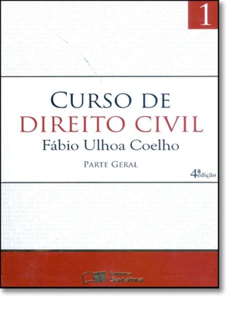 Curso De Direito Civil Vol Parte Geral Ed Saraiva Jur