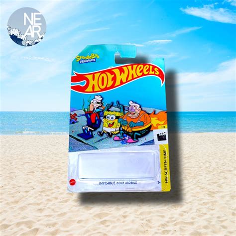 Jual Hot Wheels Invisible Boat Mobile Spongebob Custom Bootleg Kab Tuban Near Triple Nine